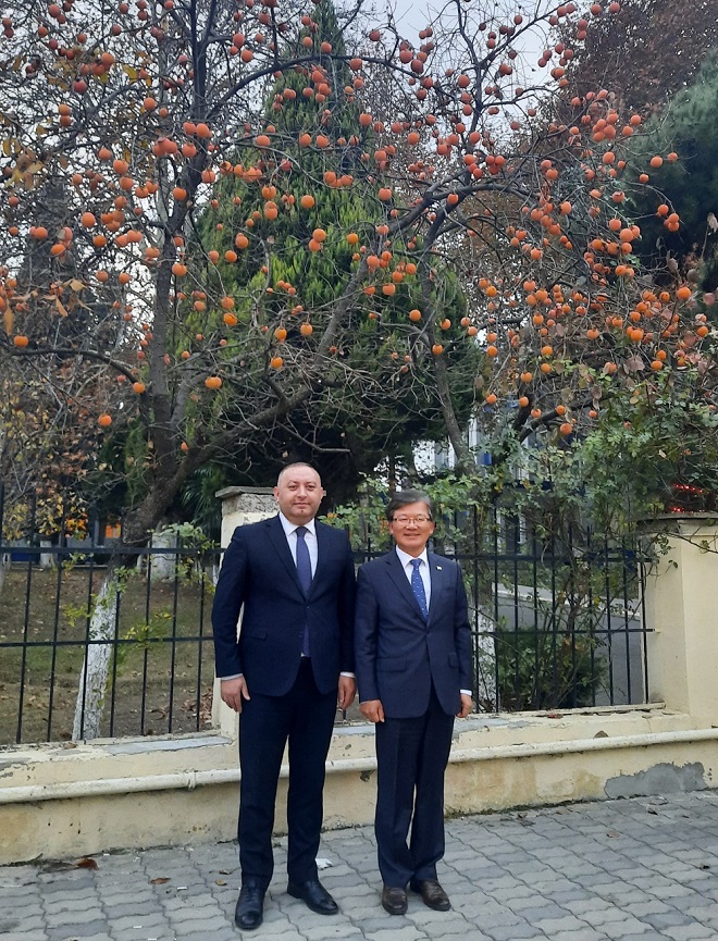 아제르바이잔 국립농과대학 방문