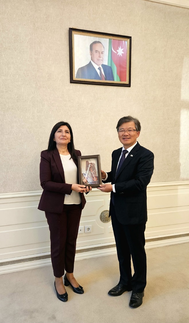 Meeting with Azerbaijani MP and IPU Executive Committee Member